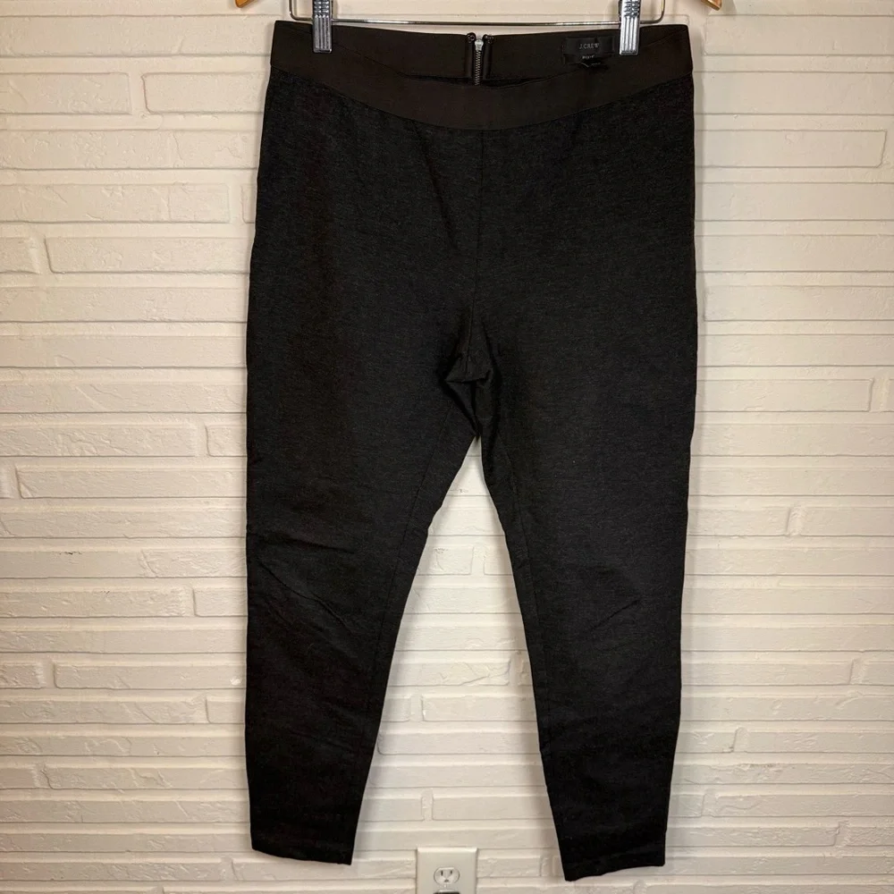 J. Crew Heather Gray Pull on Pixie Stretch Pants, Women’s Size 12 regular